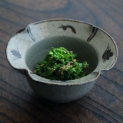 菜の花のごま和え