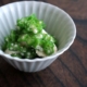 手作り豆腐オクラがけ