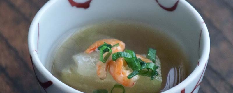 冬瓜のあんかけスープ