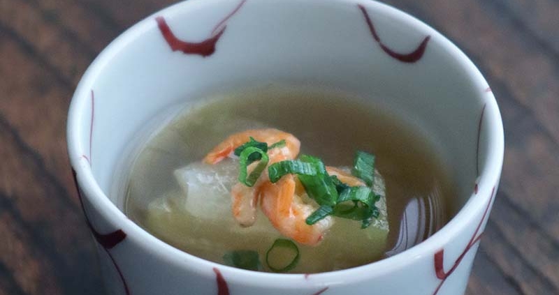 冬瓜のあんかけスープ