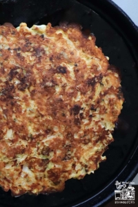 お好み焼き・焼色