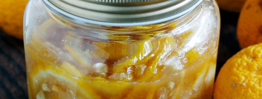 黄かぼすのはちみつ漬け