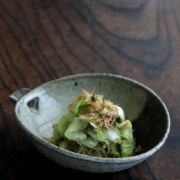 白瓜の酢の物