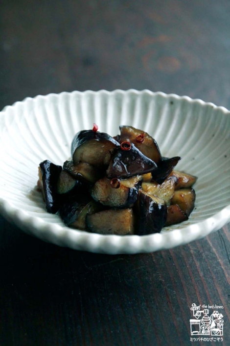 じゅわとろな茄子の油煮