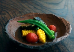 夏野菜の煮浸し