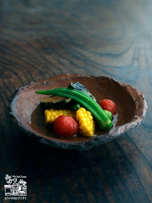 夏野菜の煮浸し