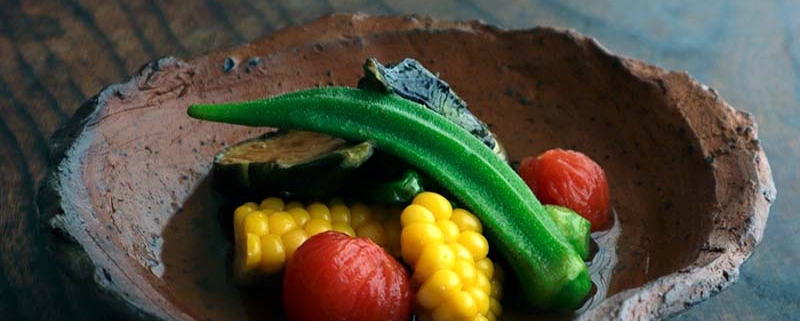 夏野菜の煮浸し