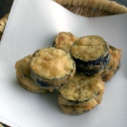 茄子のはさみ揚げ