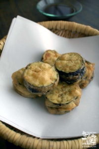 茄子のはさみ揚げ