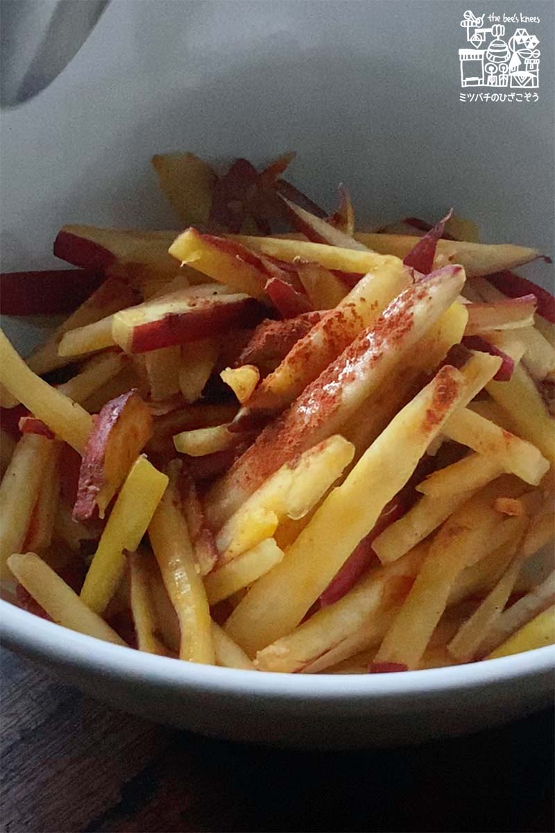 シナモンたっぷりのさつまいものはちみつバター