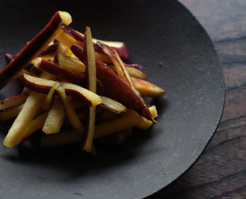 さつまいものハチミツバターシナモンかけ