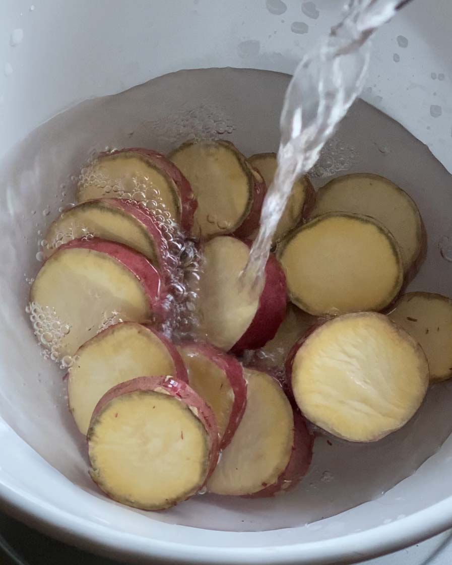 さつまいものはちみつレモン煮