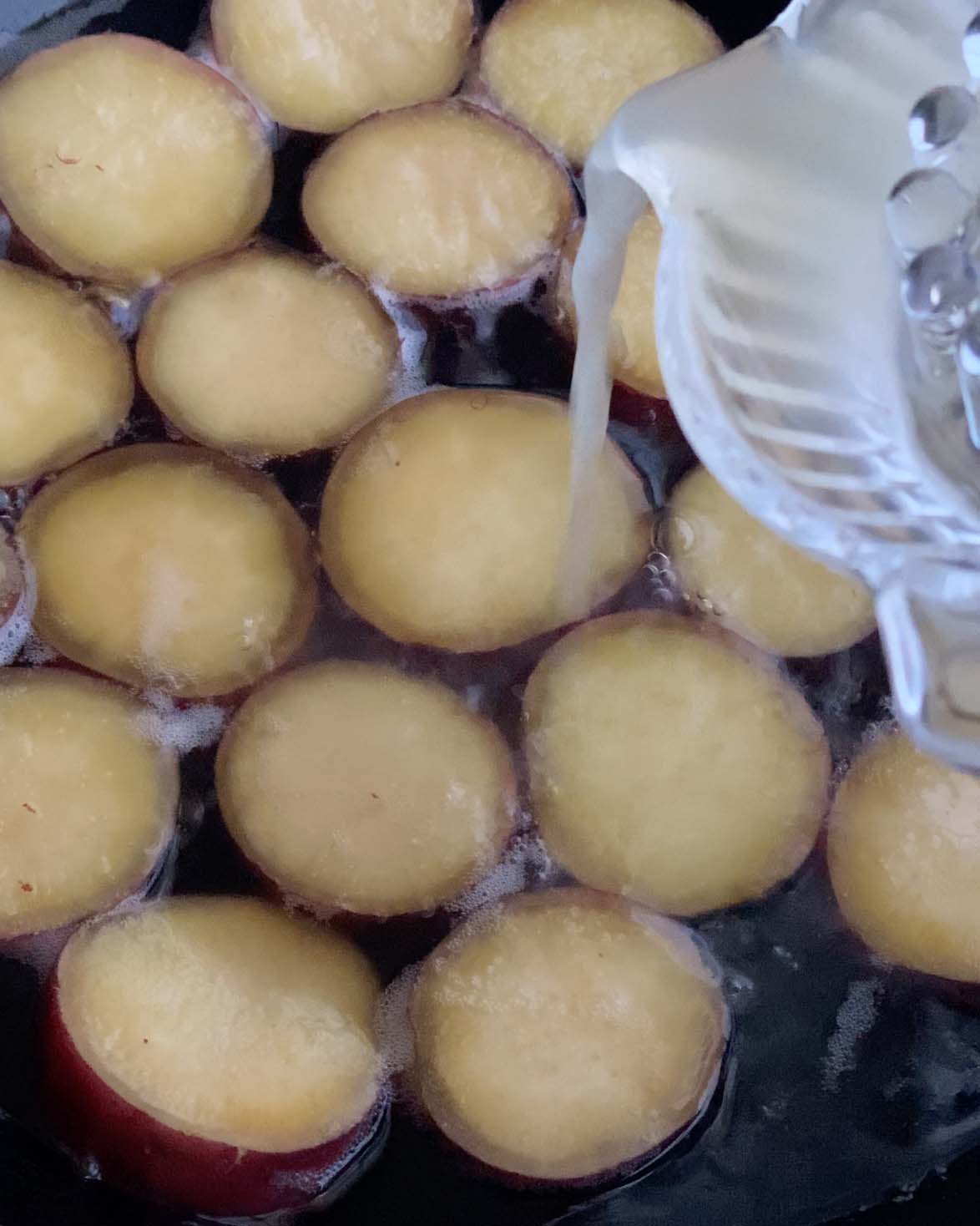 さつまいものはちみつレモン煮