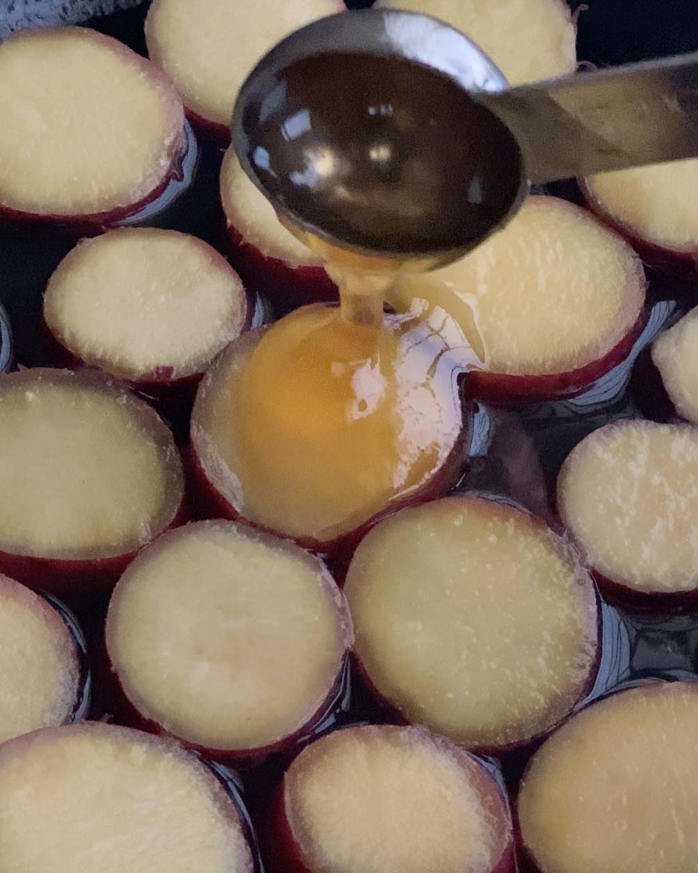 さつまいものはちみつレモン煮